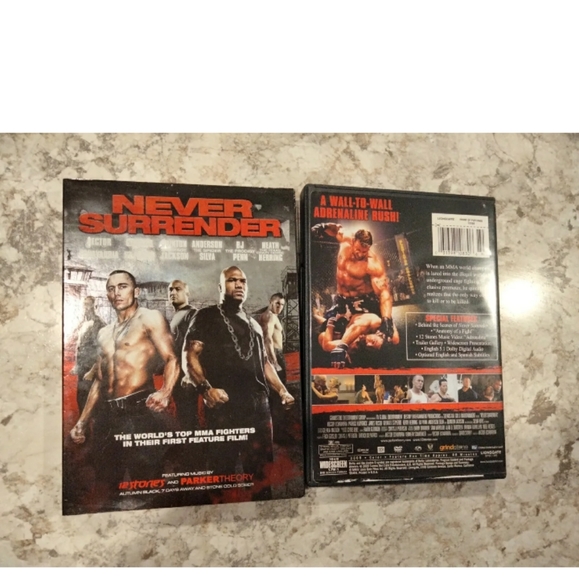 Never Surrender with Slip cover  (DVD, 2009) - Picture 2 of 3